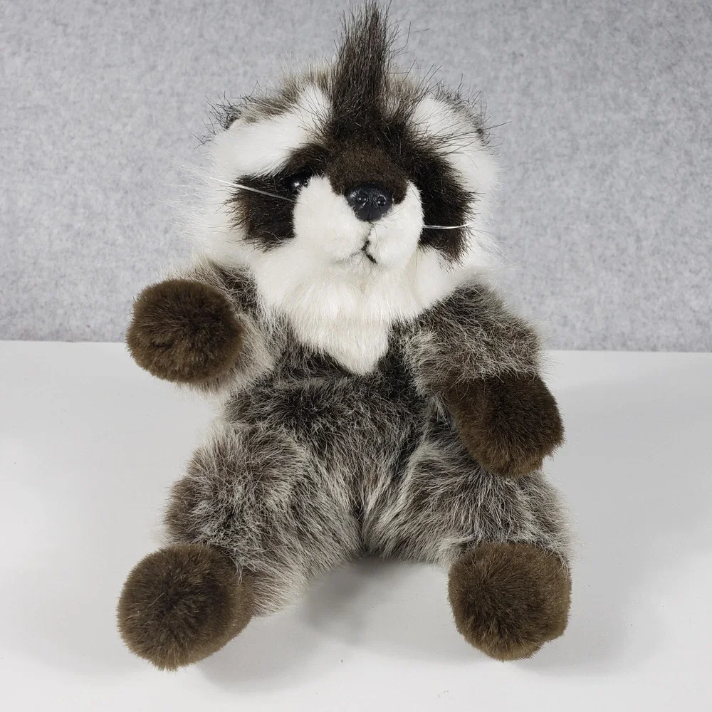 Vtg 1991 La-Z-Boy Raccoon Plush 7